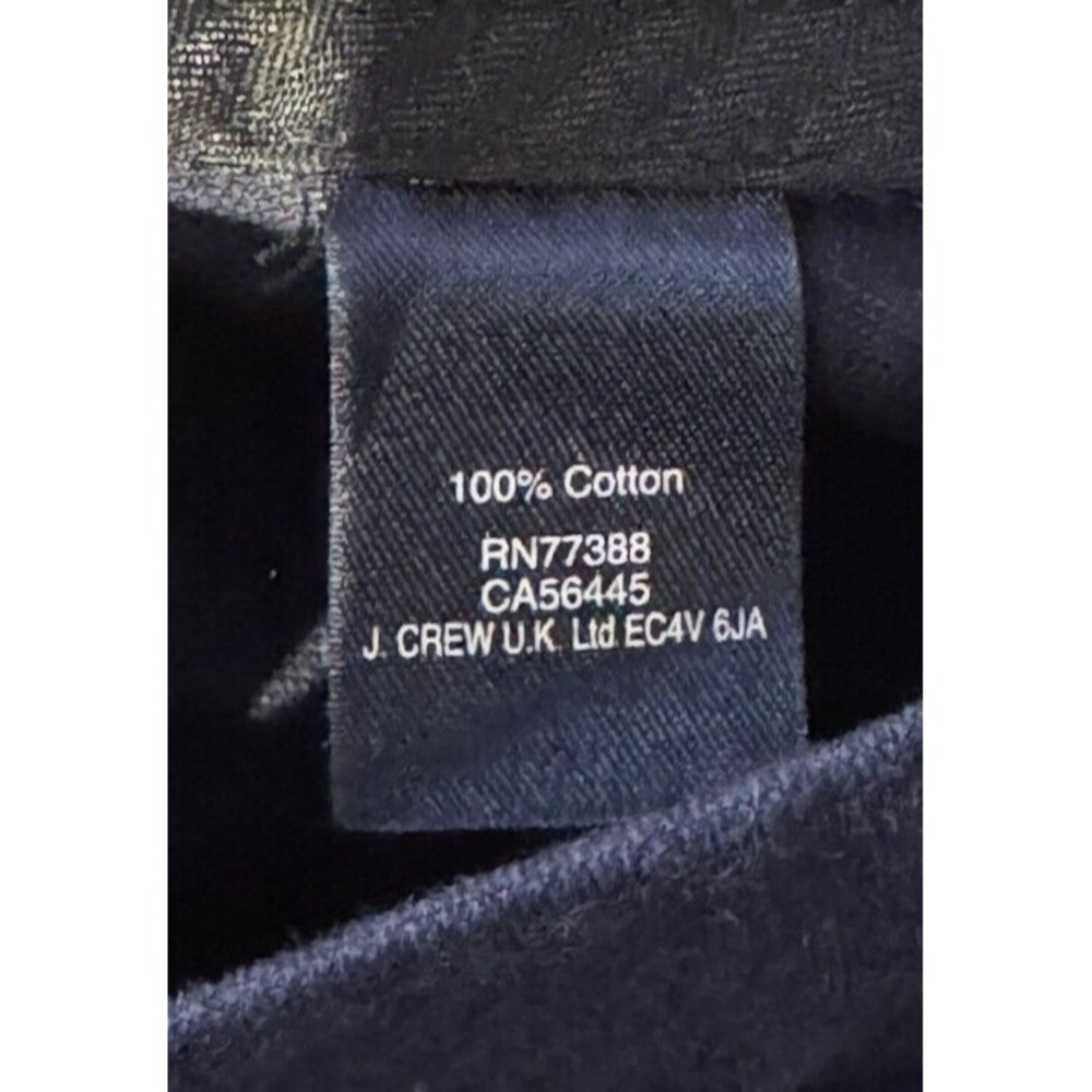 J.Crew Men's Pants Thompson Slim Performance Chino Preppy Navy Blue Size 31X32 - Picture 11 of 11